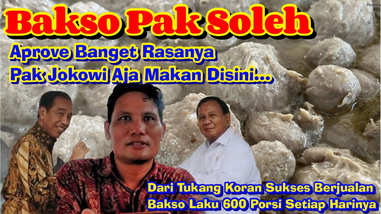 Bakso Hits Pak Soleh Baksonya Presiden | Recomendasi Bakso Enak Di Magelang | Bakso Viral Magelang
