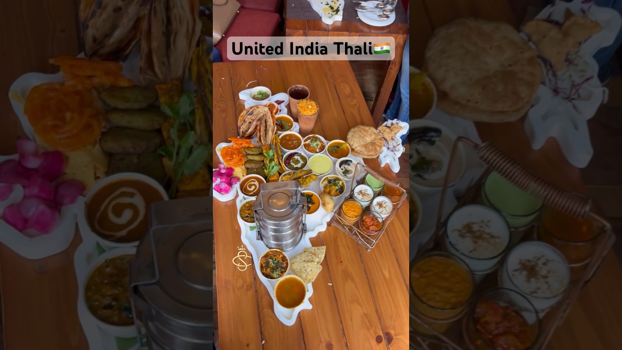 United India Thali 🇮🇳