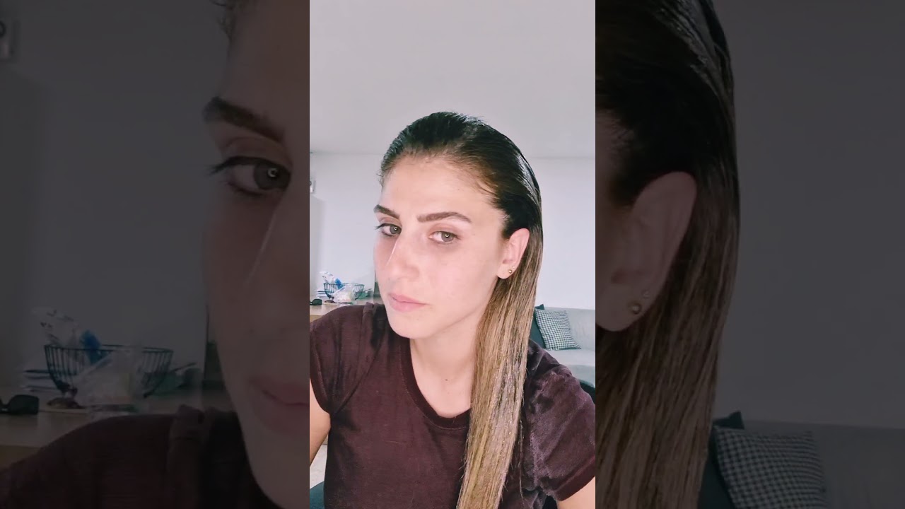 תסרוקת מראה רטוב