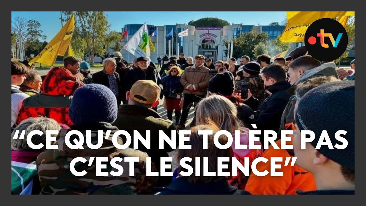 Col&egrave;re agricole :