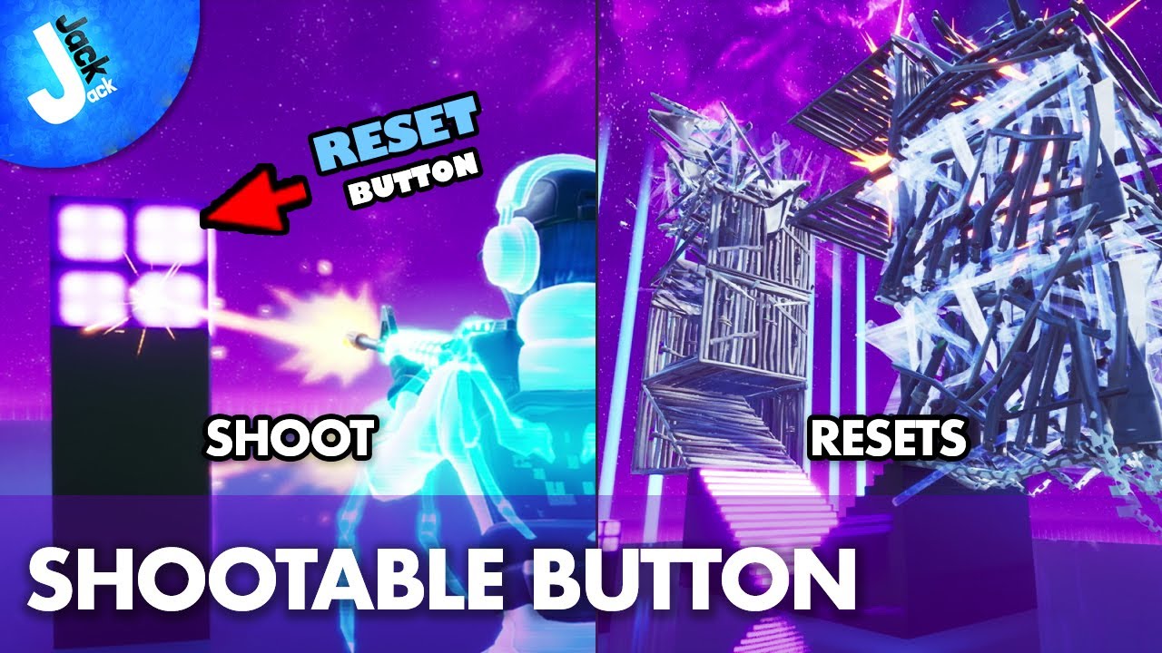 How To Build a SHOOTABLE BUILD RESET BUTTON | Alternative Build Reset Button for 1v1 Maps