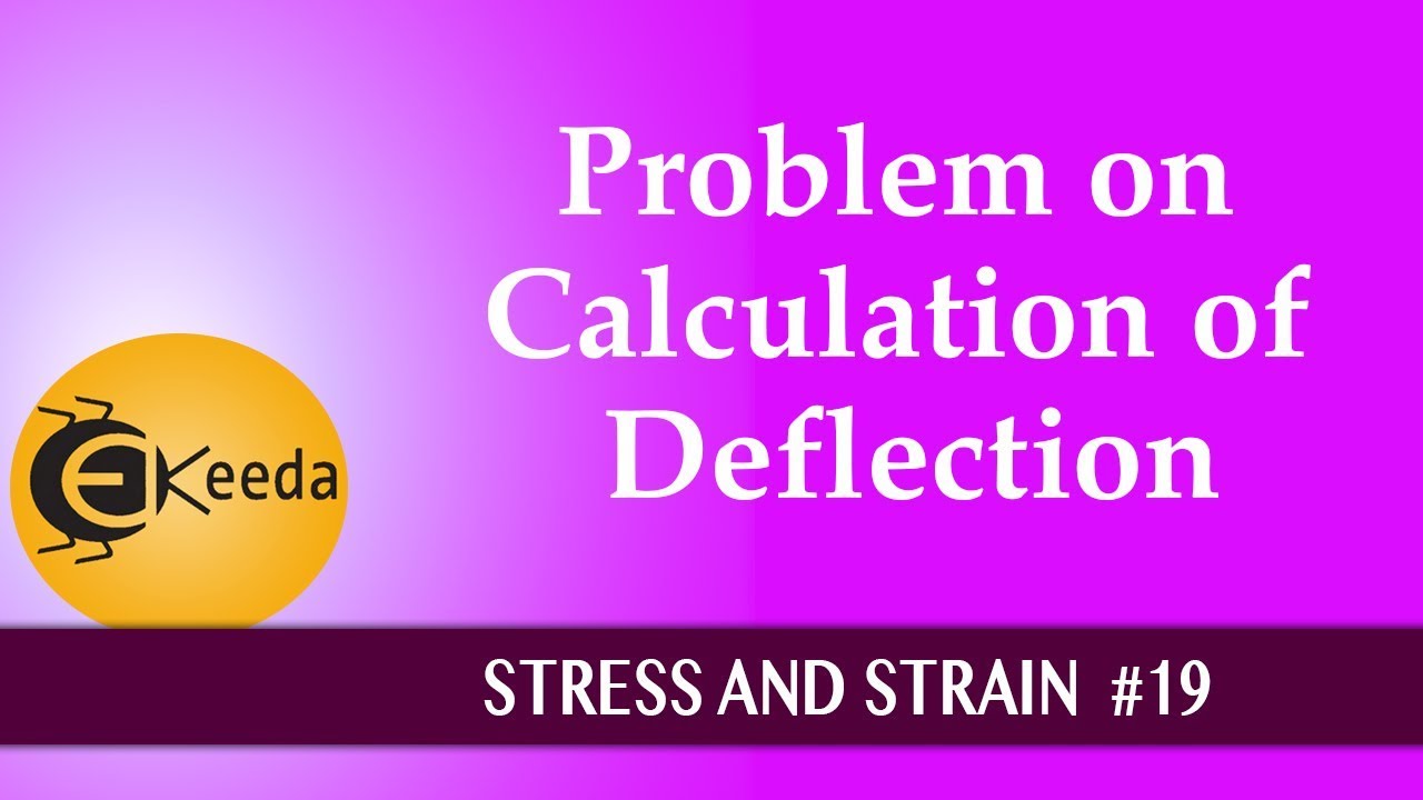 Problem on Calculation of Deflection.