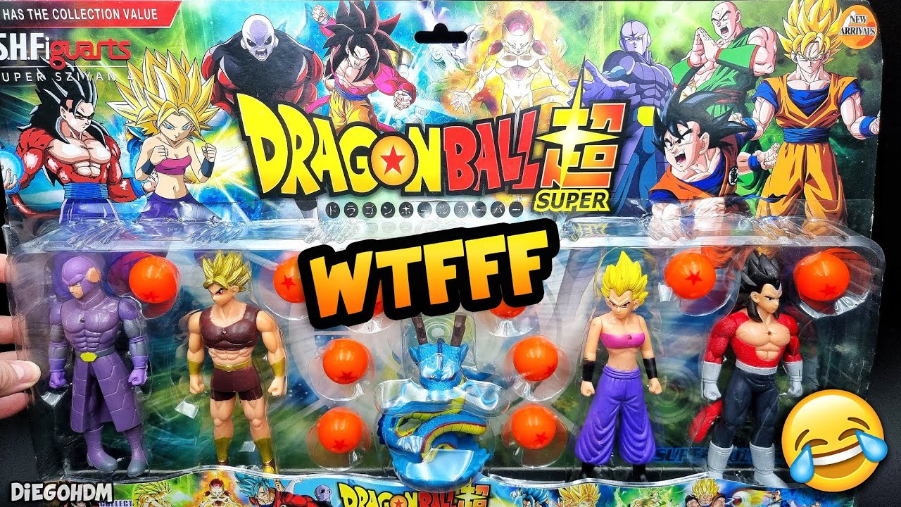 Bonecos BIZARROS de DBZ! Review ZUERA #04 😂