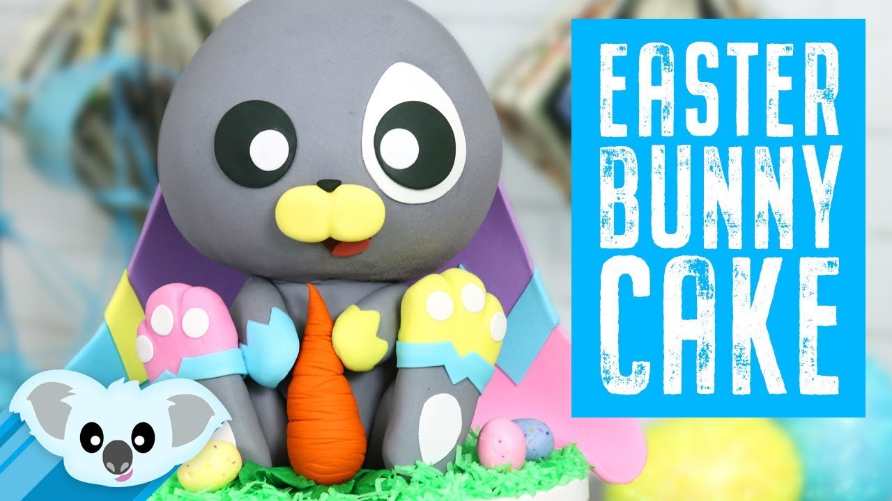 Easter Bunny Cake| Koalipops How To | Spring Cake Ideas