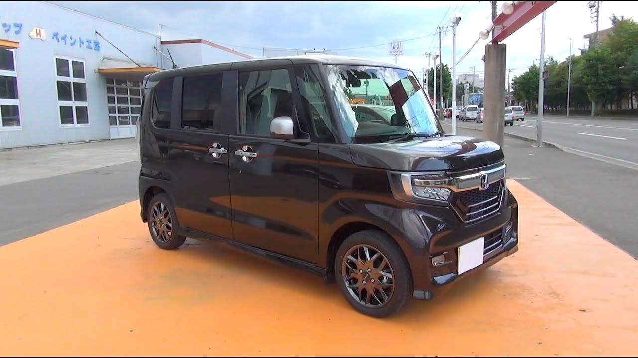 2017/2018 新型 ホンダ N-BOX Custom G・L ターボ Honda SENSING 4WD 内外装