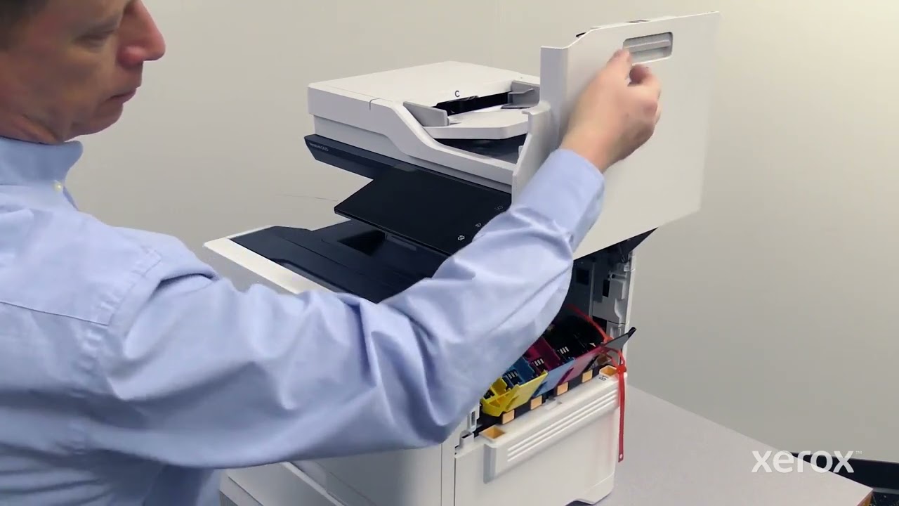 Xerox® VersaLink® C625 Color Multifunction Printer Unbox and Assemble