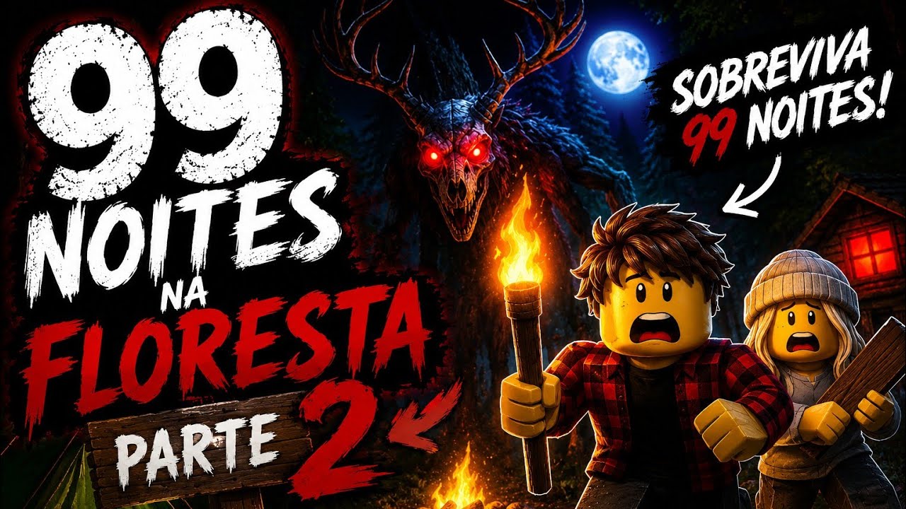 Jogo 99 noites na floresta parte 2.nicolas lucca