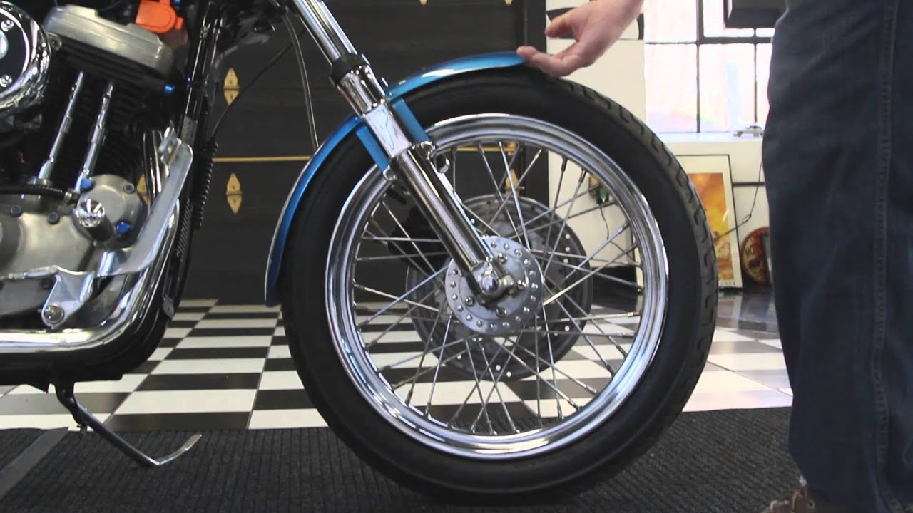 1987 Harley Davidson (Blue) | Kaplan Cycles