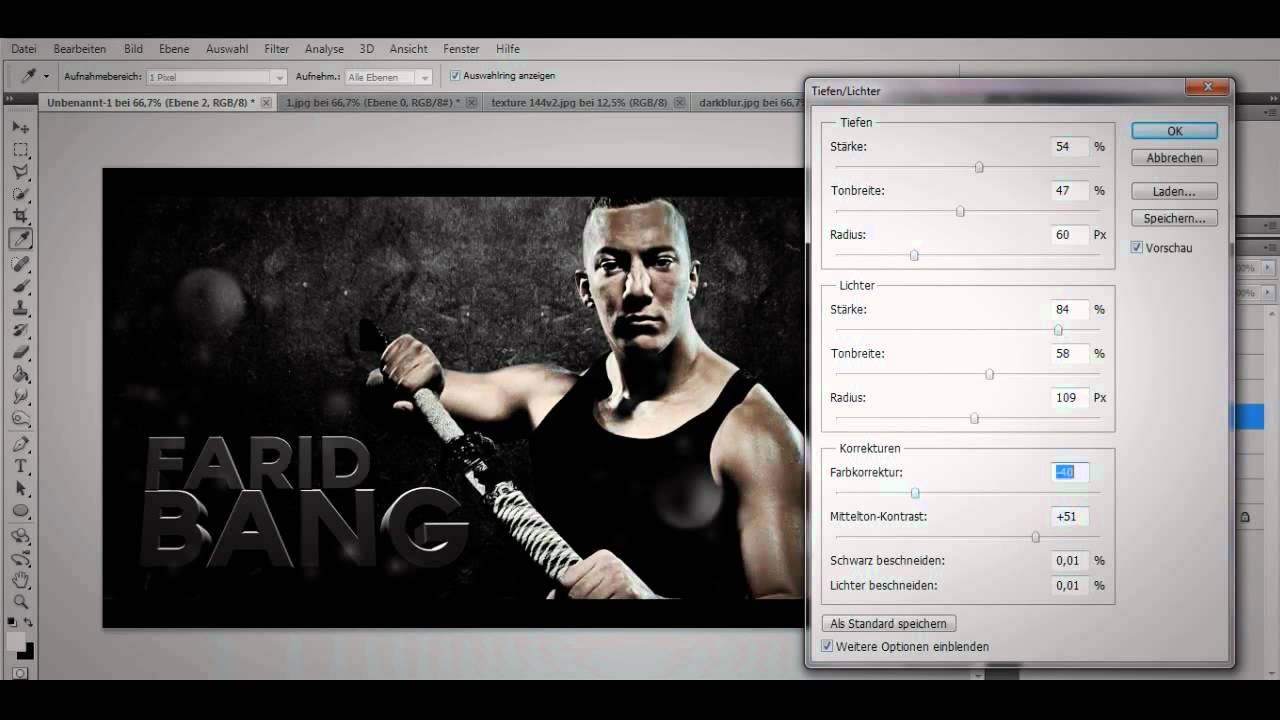 Farid Bang - Photoshop-Speedart #2