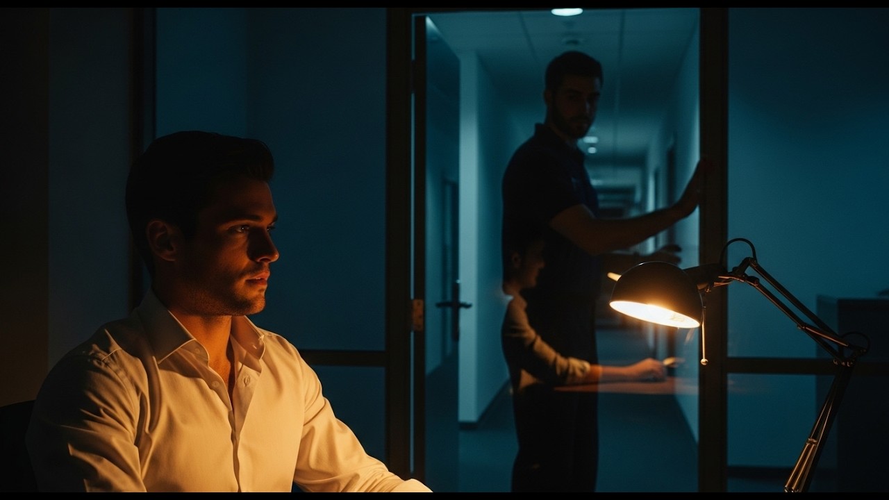 The Janitor at My Office Leaves My Light On — Everyone Else's Gets Switched Off | Gay Romance