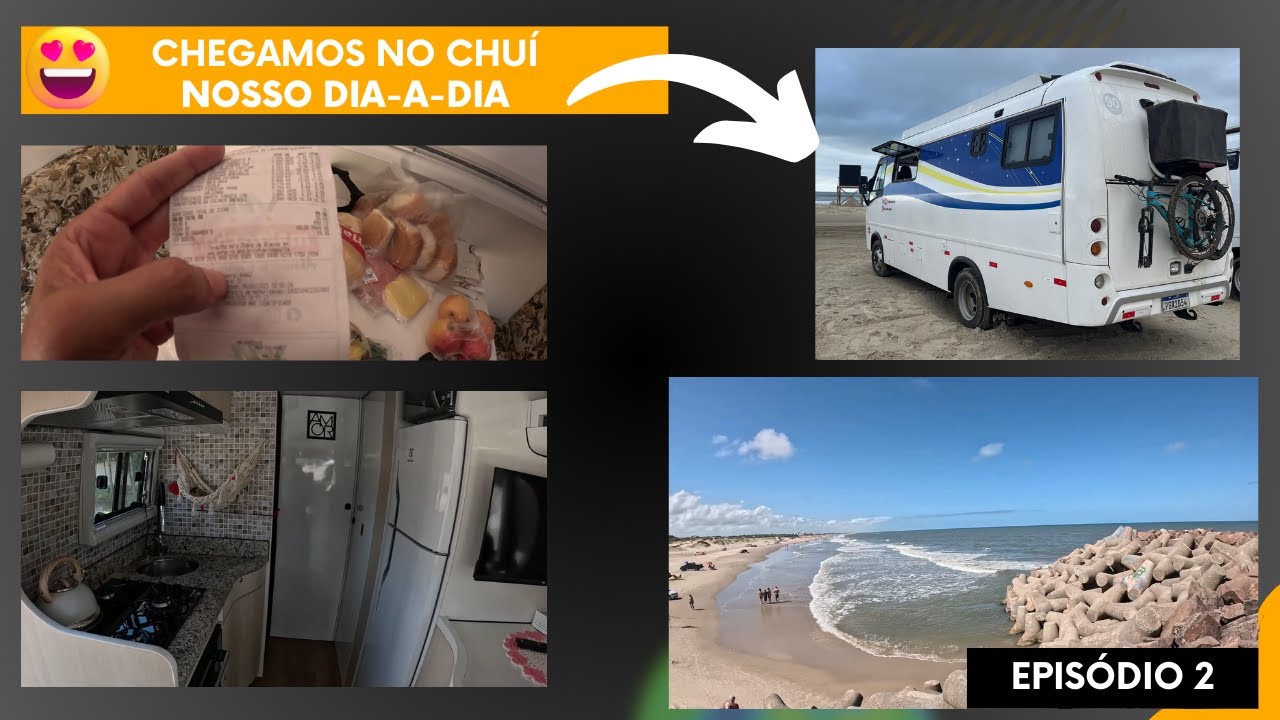 Chegamos no Chuí rumo ao Ushuaia Episódio 2