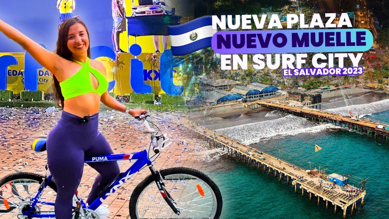 EL NUEVO Muelle Del puerto de la LIBERTAD🇸🇻  LO NUEVO en SURF CITY #elsalvador