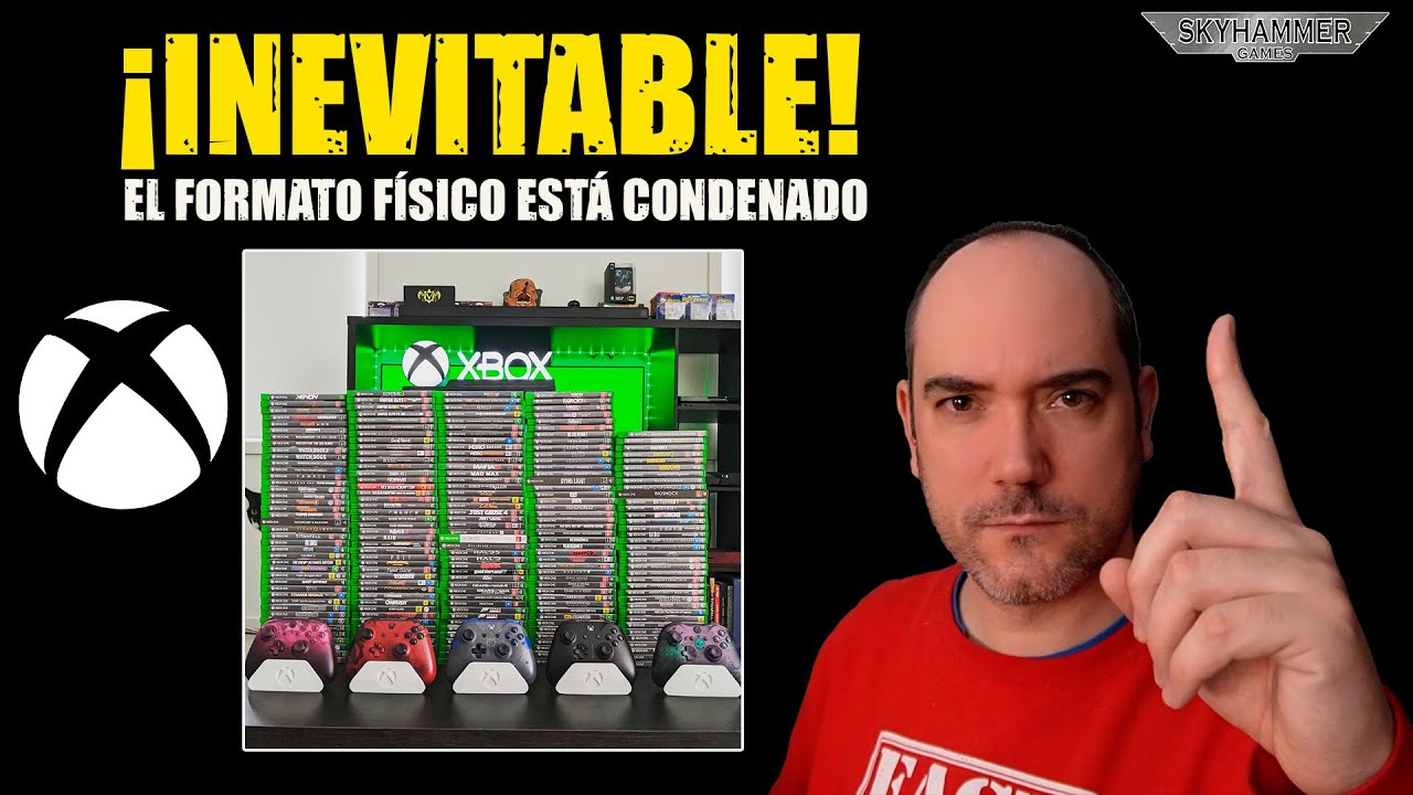 💥XBOX ABANDONARÁ EL FORMATO FÍSICO EN LA PRÓXIMA XBOX Y MÁS ADELANTE PLAYSTATION Y NINTENDO