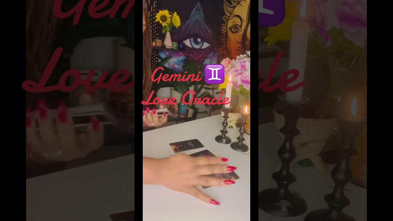 GEMINI♊️ #gemini #geminilove #geminis #geminitarot #blackpearltarot #oracle #geminis #g&eacute;minis #love