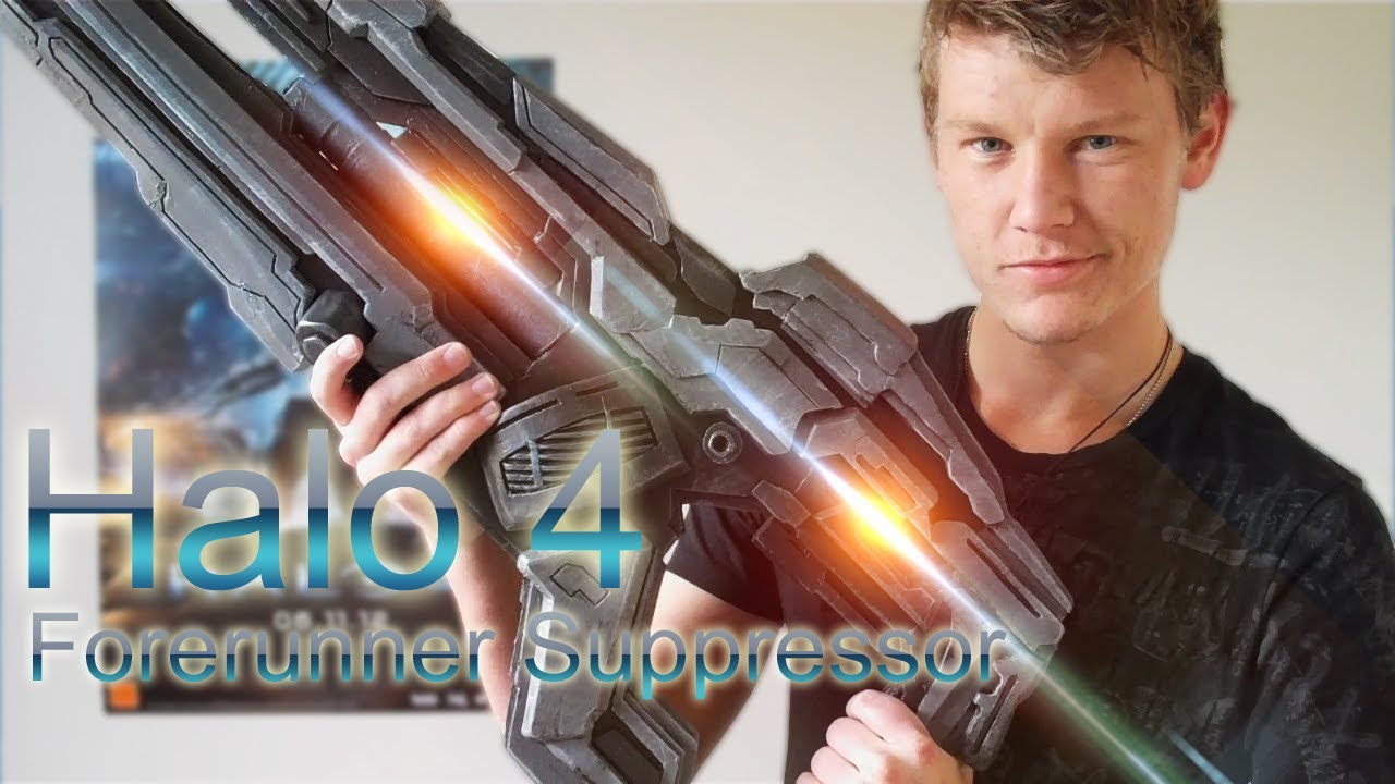 Halo 4 : NEW Forerunner Suppressor ( FAN PROP )
