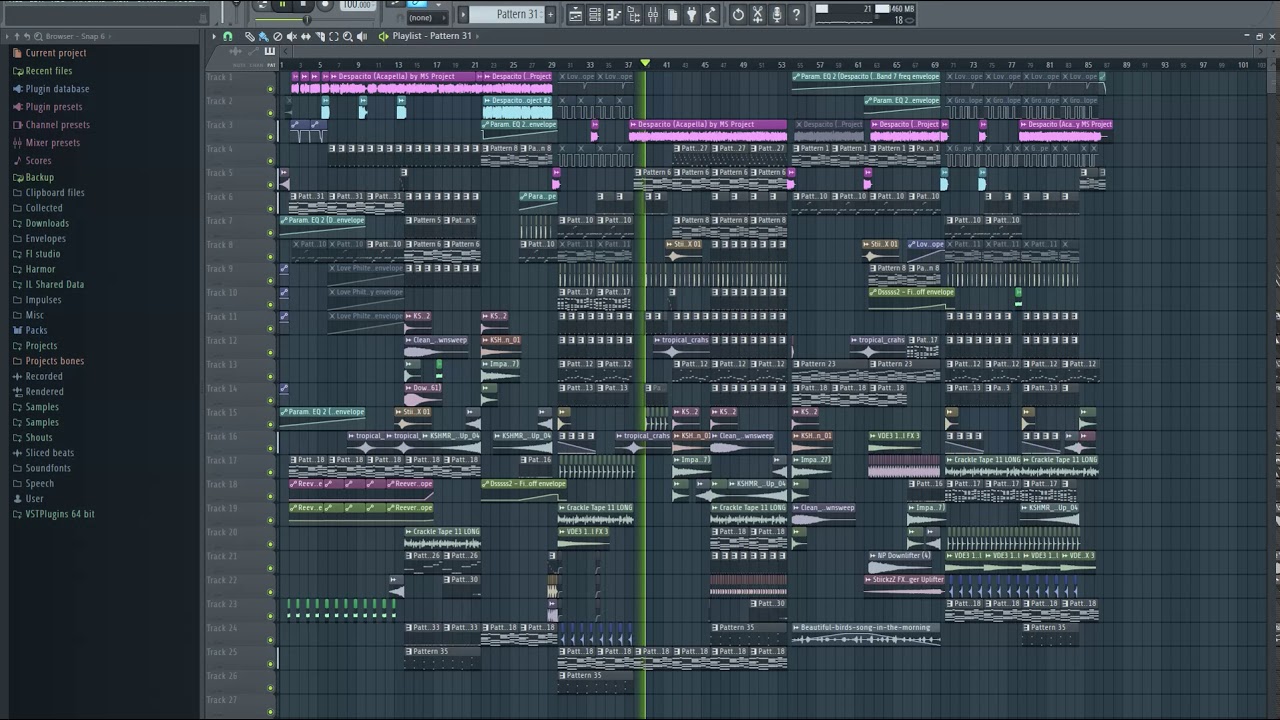 FL Studio: Luis Fonsi, Daddy Yankee - Despacito ft. Justin Bieber (David Demir Remix)