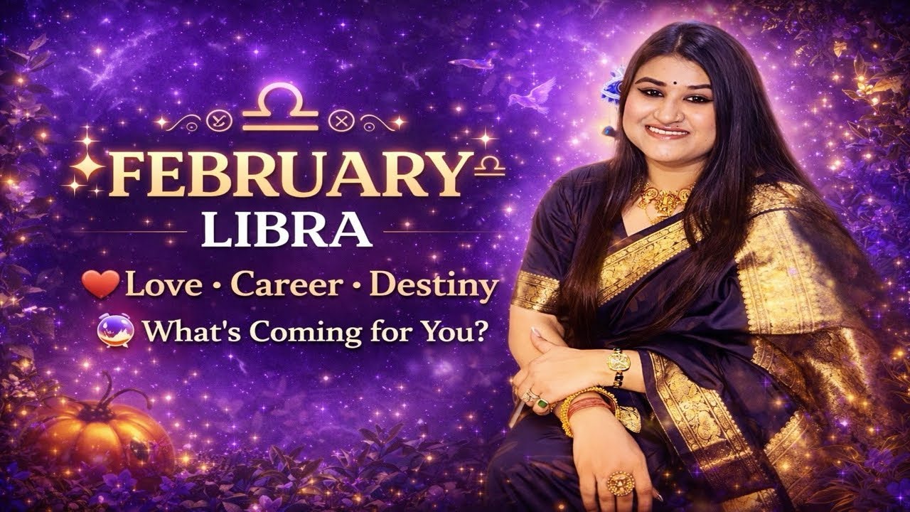 ✨LIBRA ♎ 🌙 FEBRUARY 2026 MONTHLY PREDICTION 🌙#tarot #libra #tarotreading 