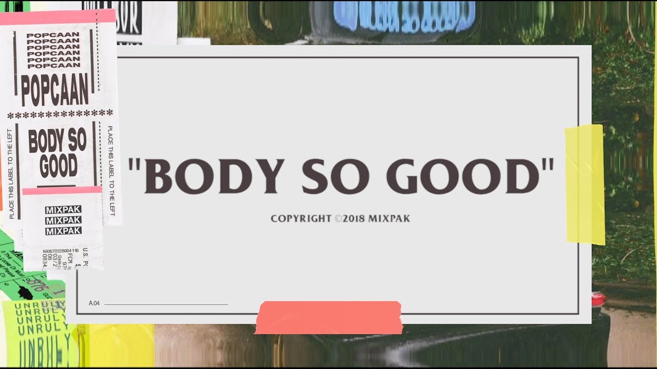 Popcaan - Body So Good (Official Lyric Video)
