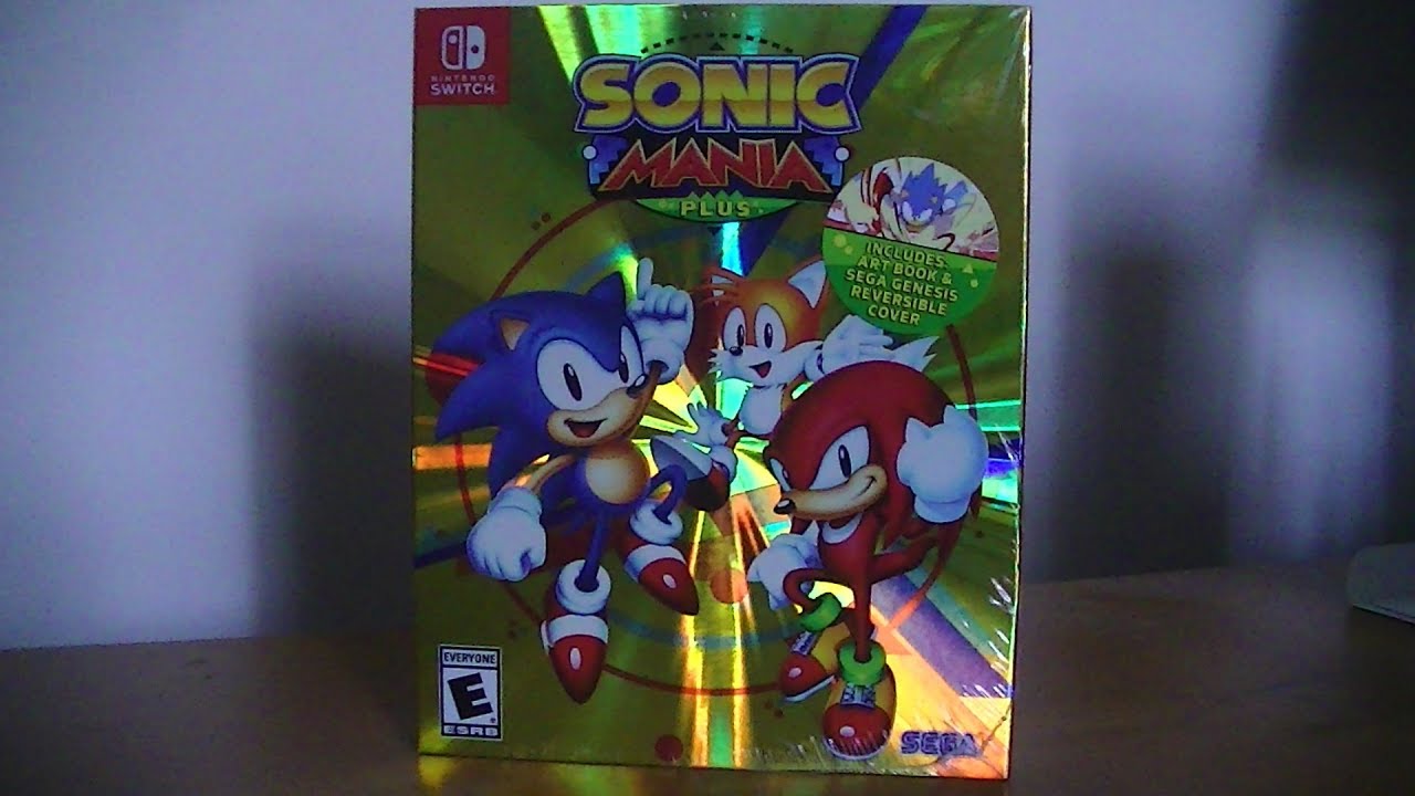 Sonic Mania Plus - Switch Unboxing!! (Launch Day)