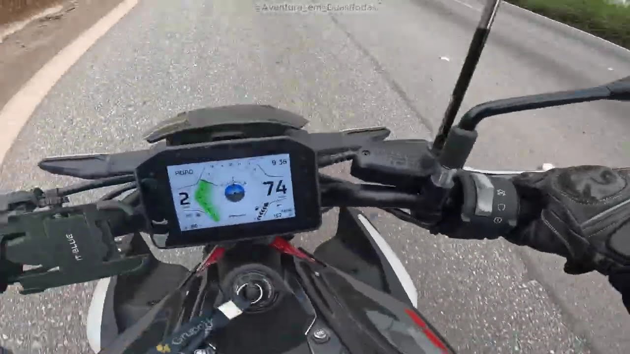 Z900 modelo 2026 com possibilidade de chuva em Belo Horizonte