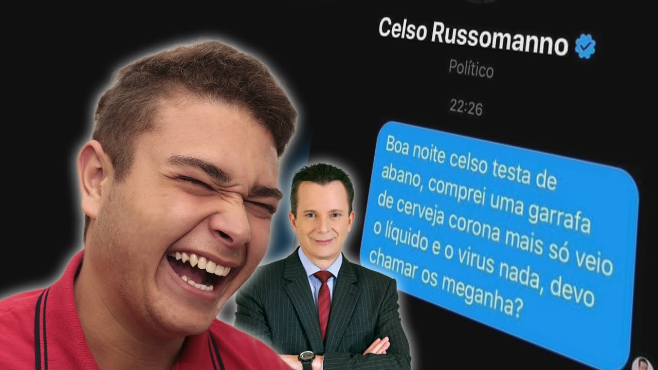 MELHORES MEMES E MENSAGENS DO CELSO RUSSOMANNO TESTA DE ABANO!! (EusouToledo)