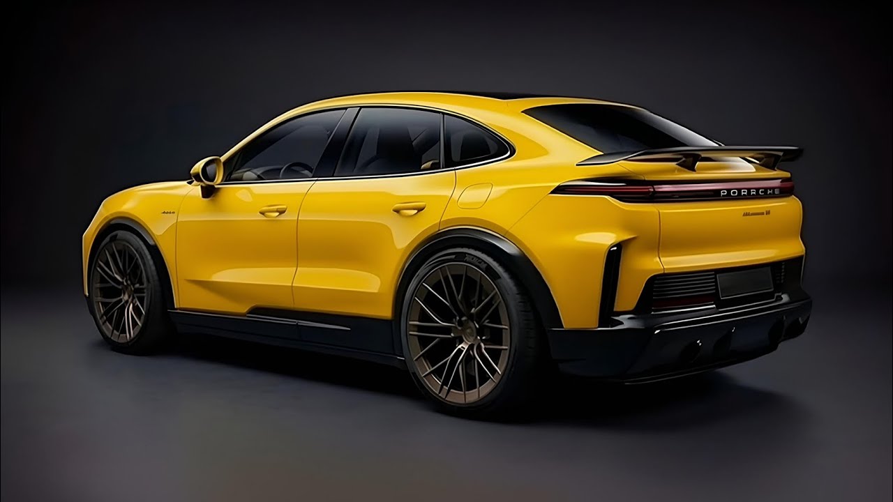 Новый электрический Porsche Cayenne Coupe 2026 года — эксклюзивный первый взгляд.