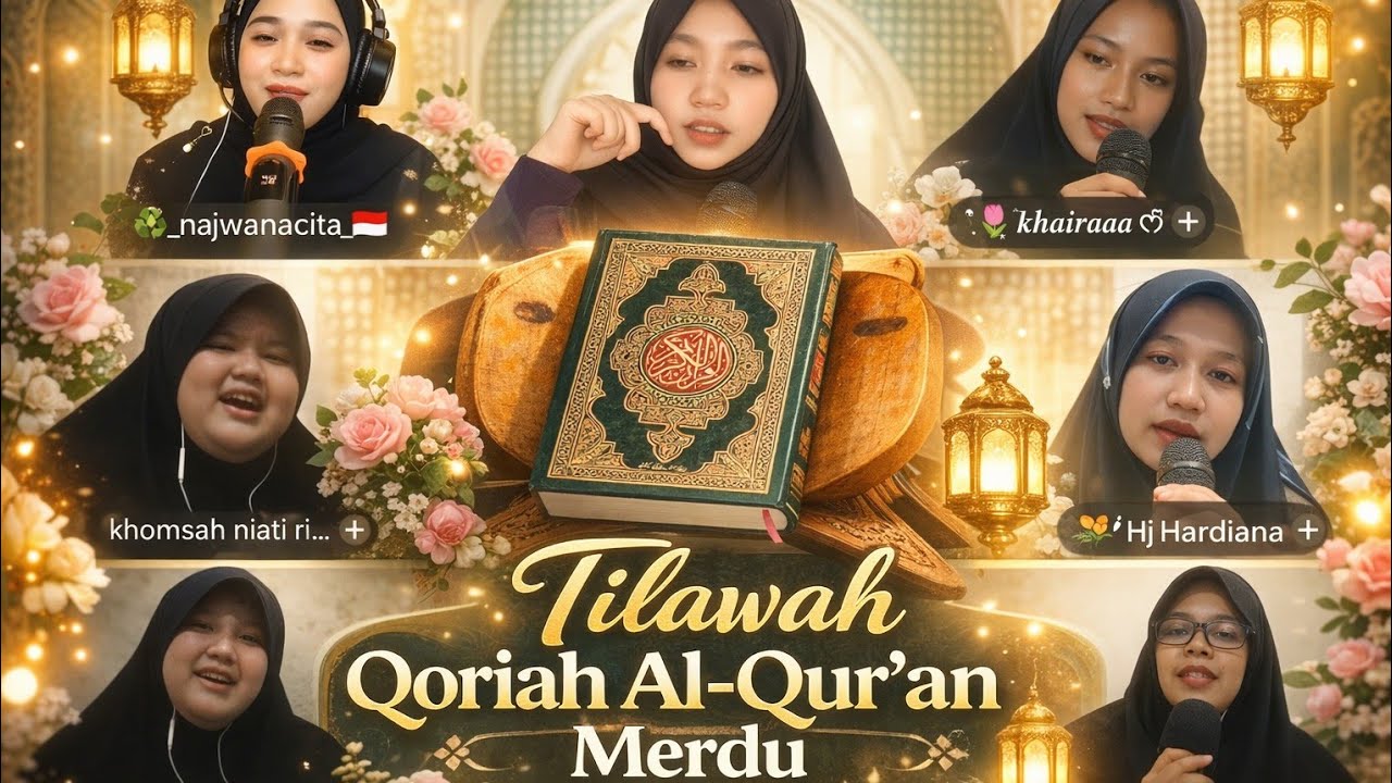 Bacaan Al-Qur’an Penuh Penghayatan | Tilawah Qoriah Menyentuh Hati