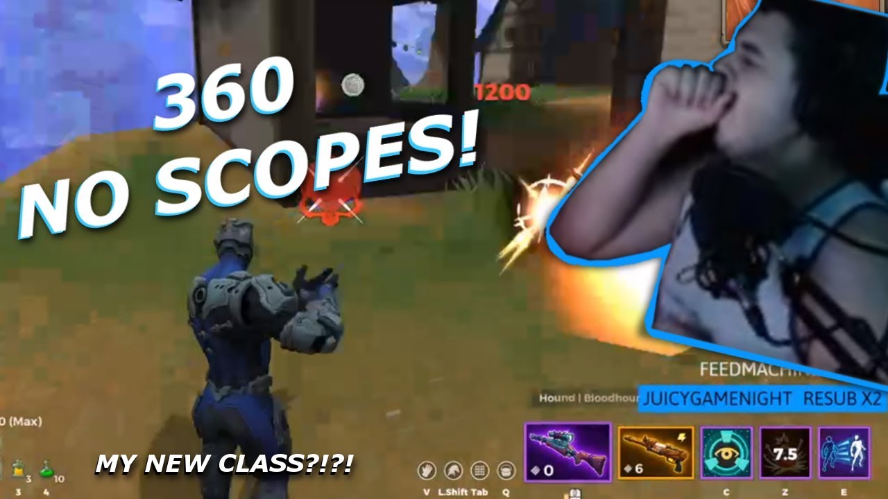 CRAZY 360 No Scopes!!! - Assassin Grind to Mastery - Realm Royale