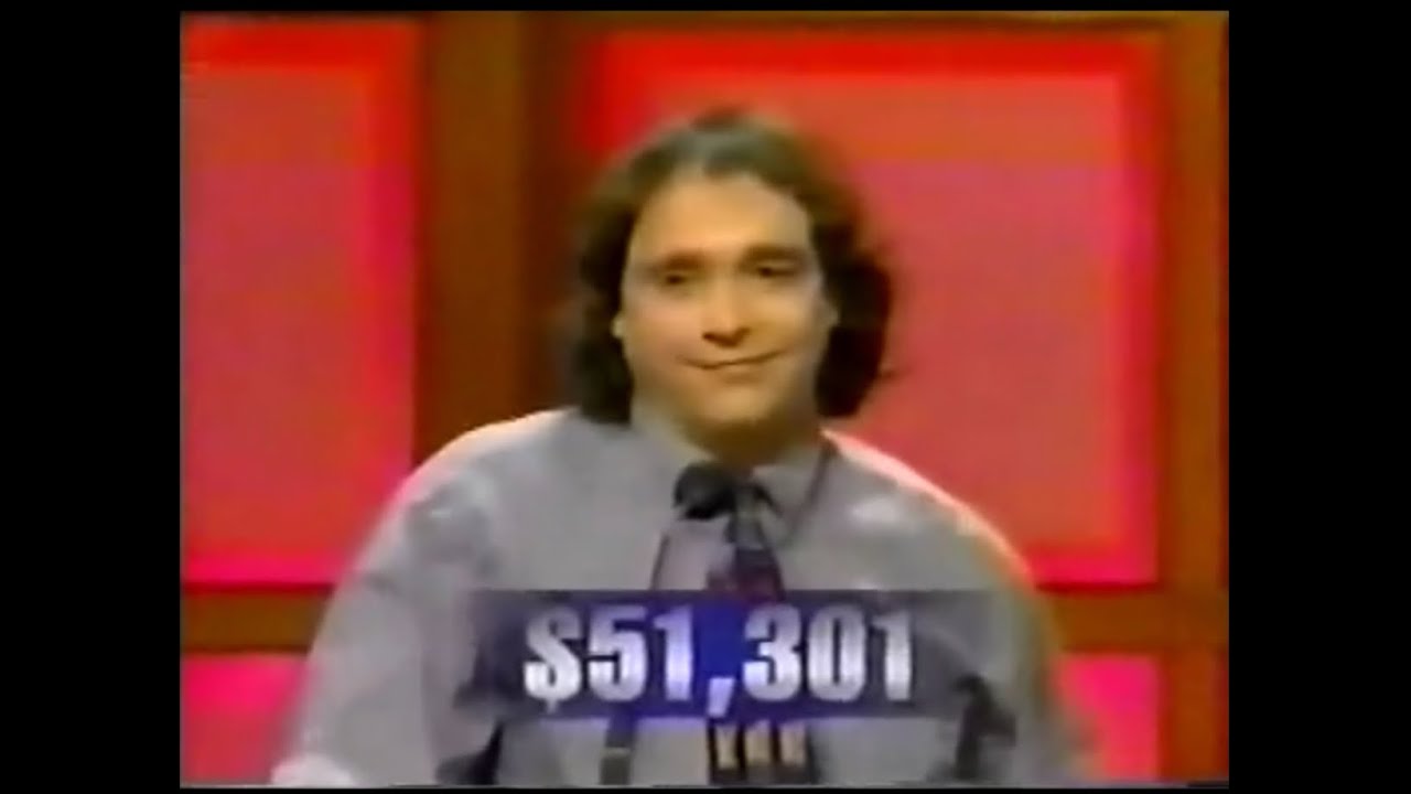 Final Jeopardy (1/16/1997): Paul Gutowski becomes the first 5-Day Champion in the 1996-2002 set.