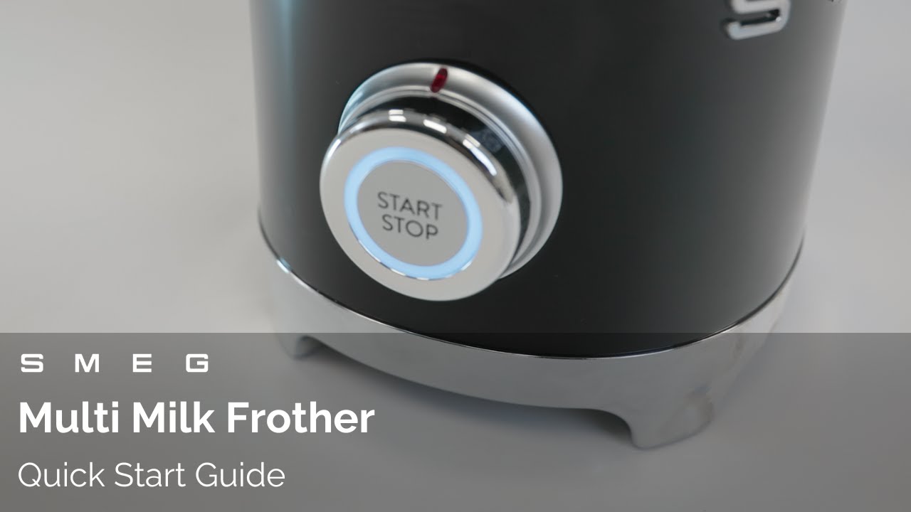 How to Use the Multi Frother | Smeg MFF11
