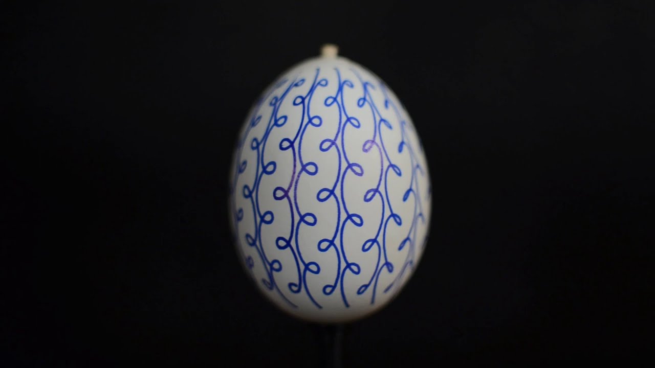 Eggstatic &ndash; stroboscopic patterns for Easter eggs (EggBot)