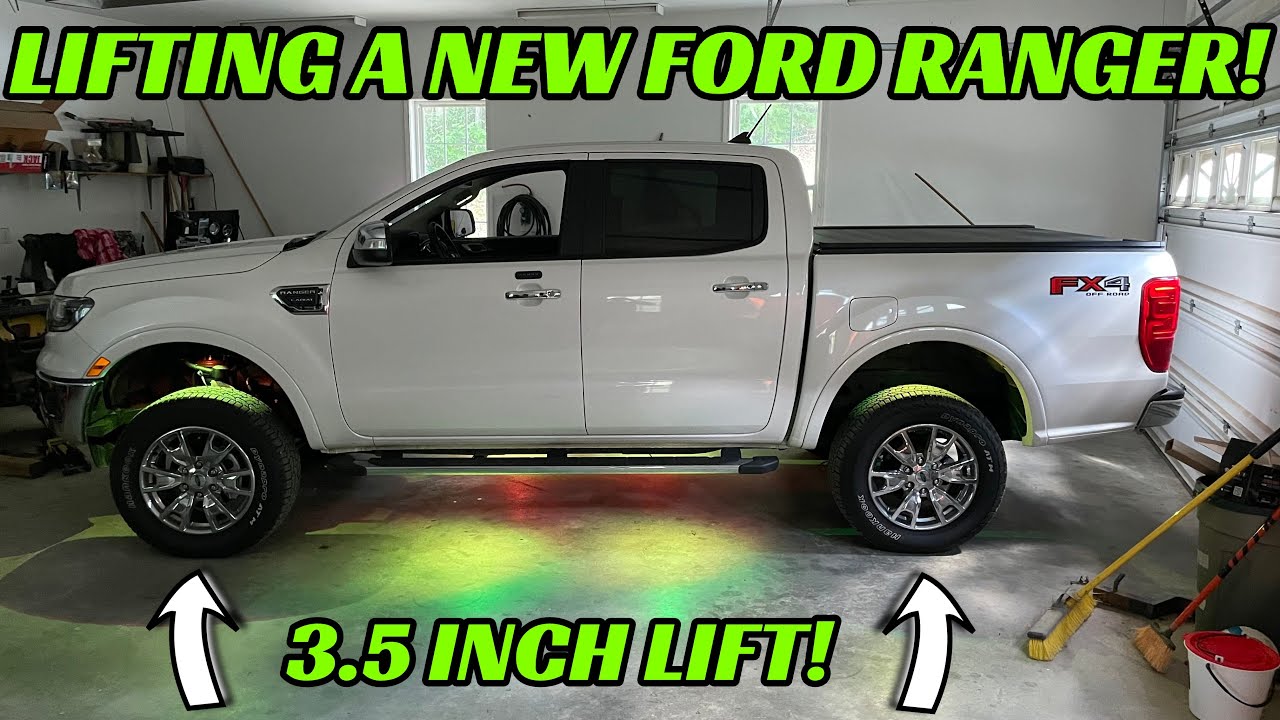Установка и тест-драйв нового подъемного комплекта Ford Ranger!