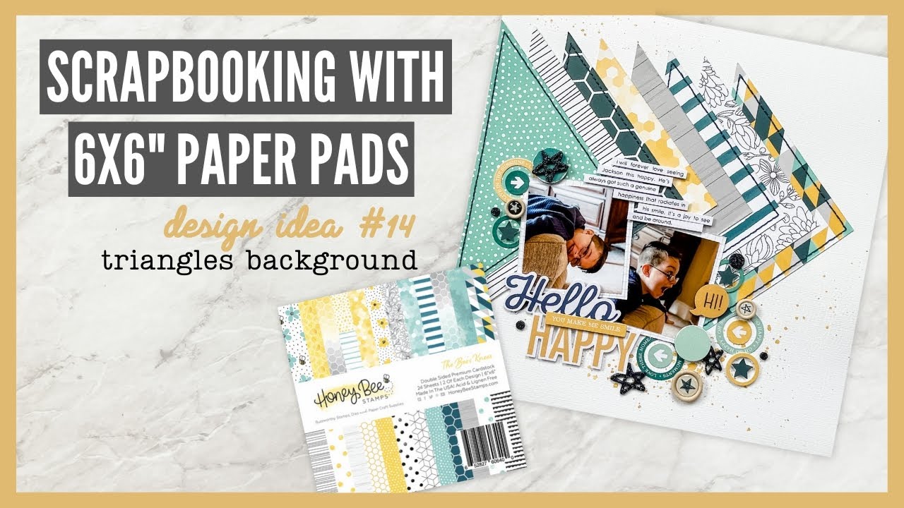 Scrapbooking With 6x6