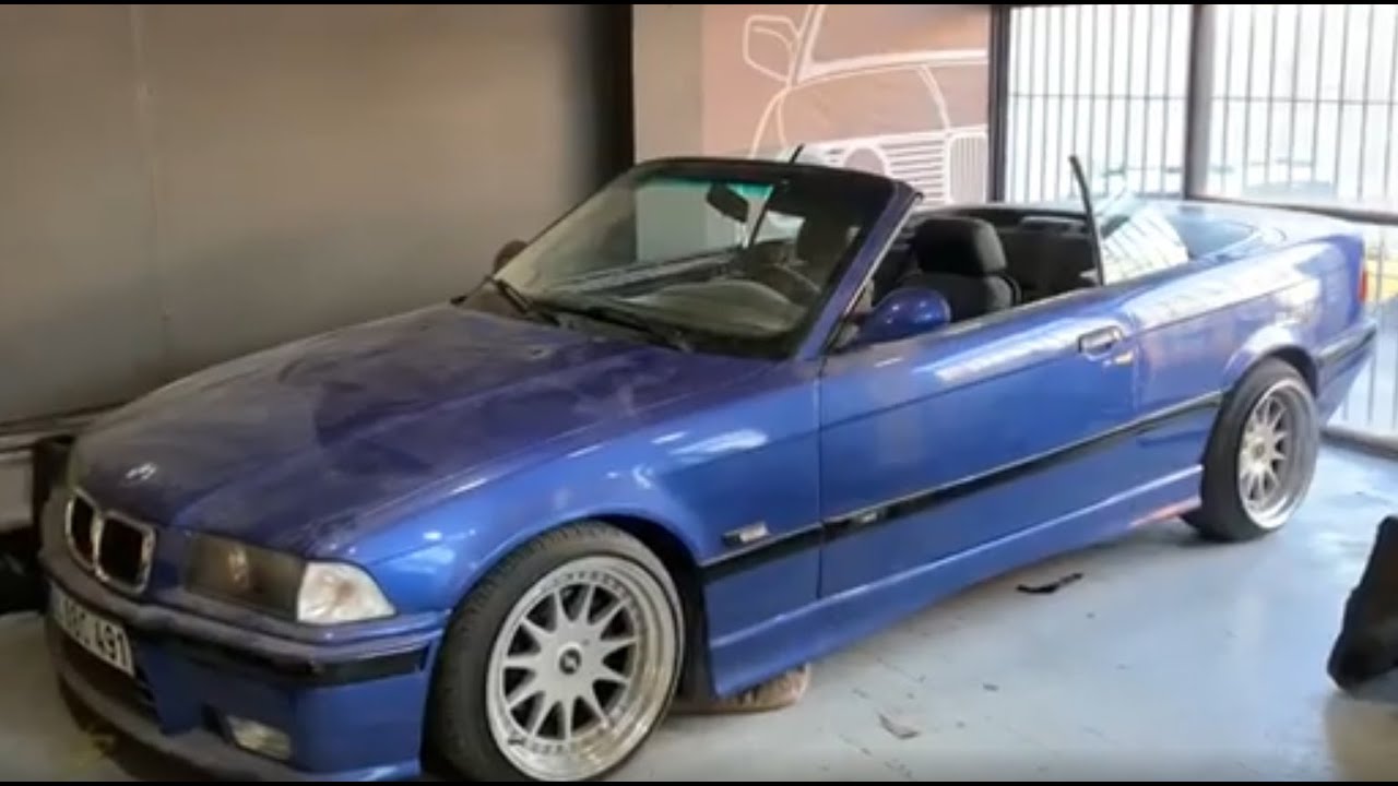 BMW E36 3.18İS CABRİO TENTE KOLTUK KAPI DİREKSİYON DÖŞEME YENİLEME !