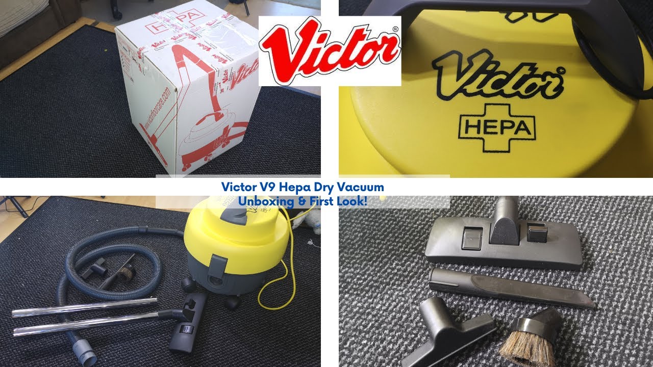 The Victor V9 Commercial Dry Tub Vacuum - Unboxing & First Look!