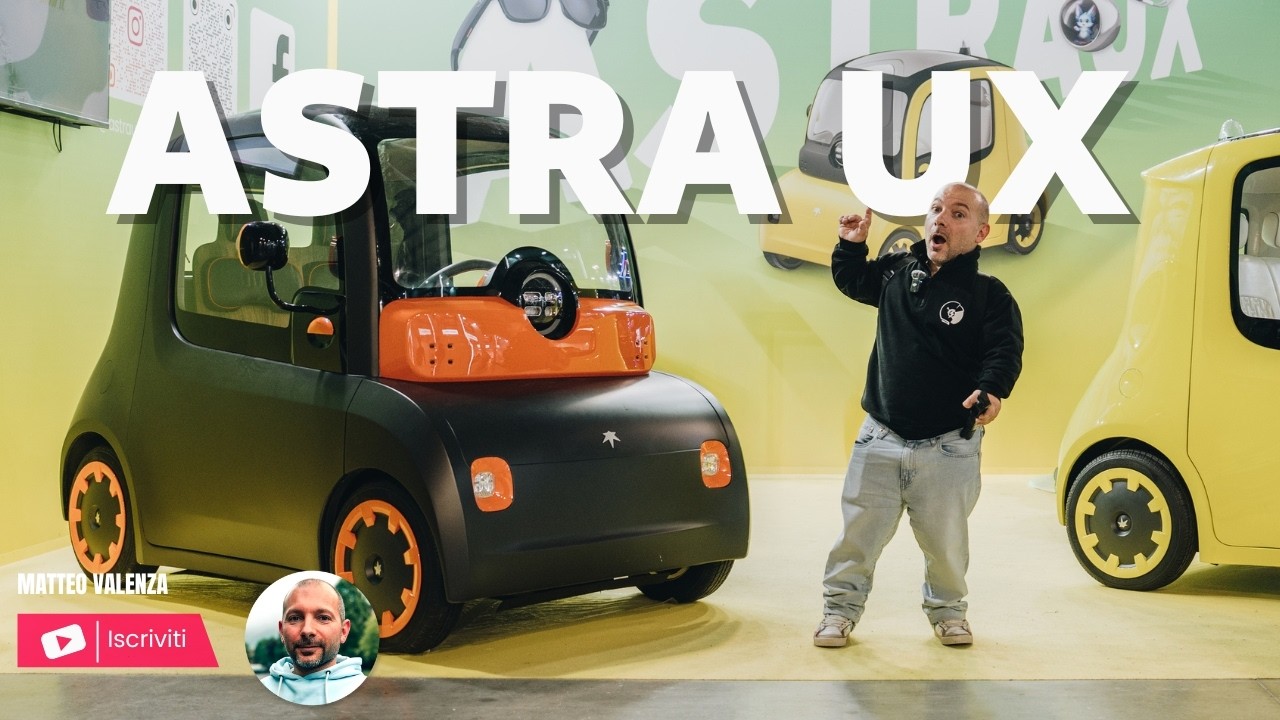 La Piccola Auto elettrica che SPACCA! Astra UX AL6/AL7 180km di autonomia