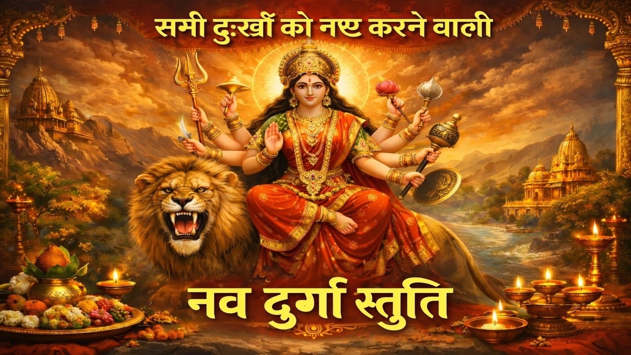 सभी कष्ट मिटाने वाली माँ दुर्गा भवानी स्तुति | Devi Bhakti Song #meregeetmerasangeet