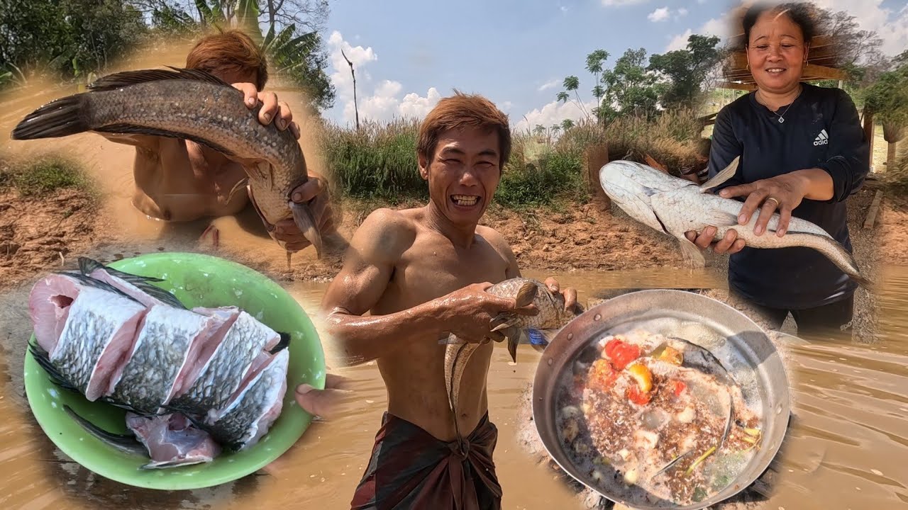 ຕົ້ມປາຄໍໃຫຍ່ກິນ2ຄອບຄົວ//ต้มปลาคอใหย่กิน2ครอบคัว 17 มีนาคม ค.ศ. 2025