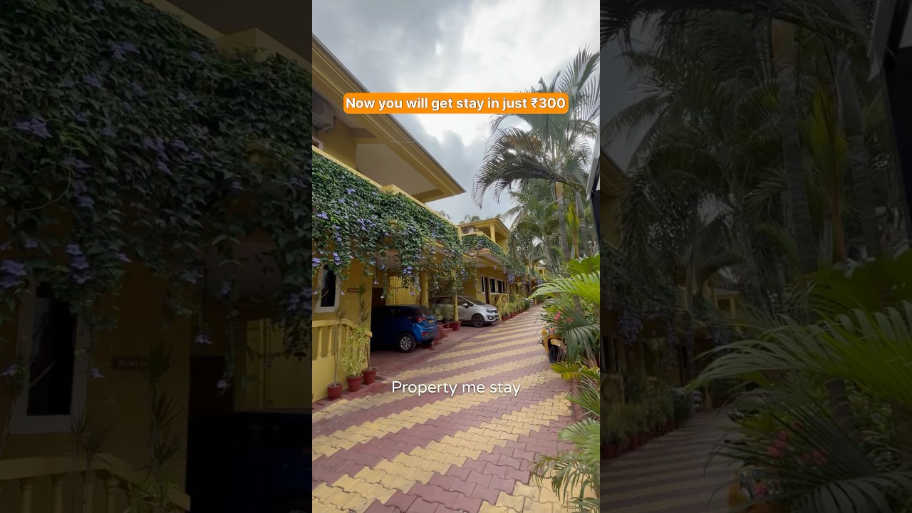 Goa beat hostel in just ₹300 | #goa #hotel