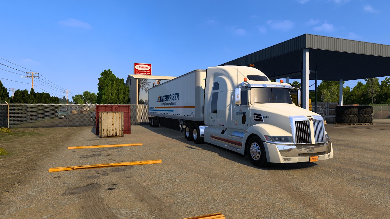 Massive Coast-to-Coast Haul in ATS  Pure Trucking ASMR (Part 1)