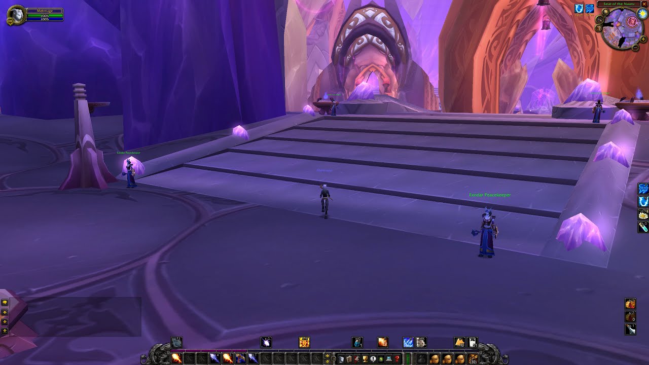 Teleport to Exodar / Portal to Exodar  - From where to train, WoW TBC