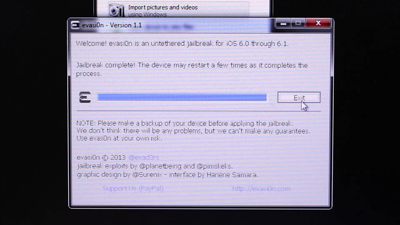 How To Jailbreak IOS 6.1 Untethered (Windows)