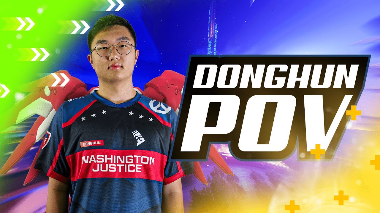 D0nghun pops OFF as Lucio & Mercy 🔥 | Washington Justice Player POV