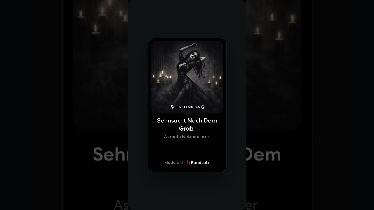 Schattenklang - Sehnsucht Nach dem grab