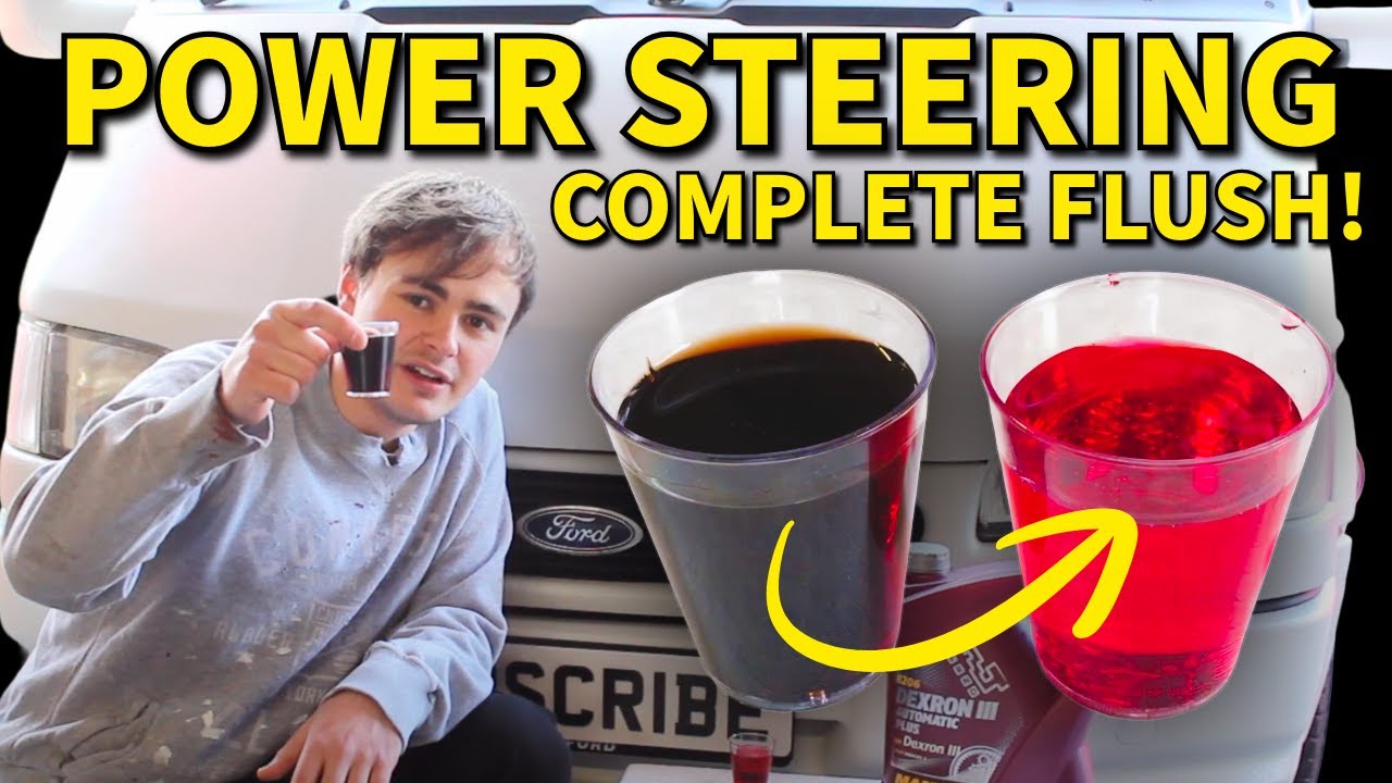 Ford Transit Power Steering Fluid Change | Complete Flush DIY