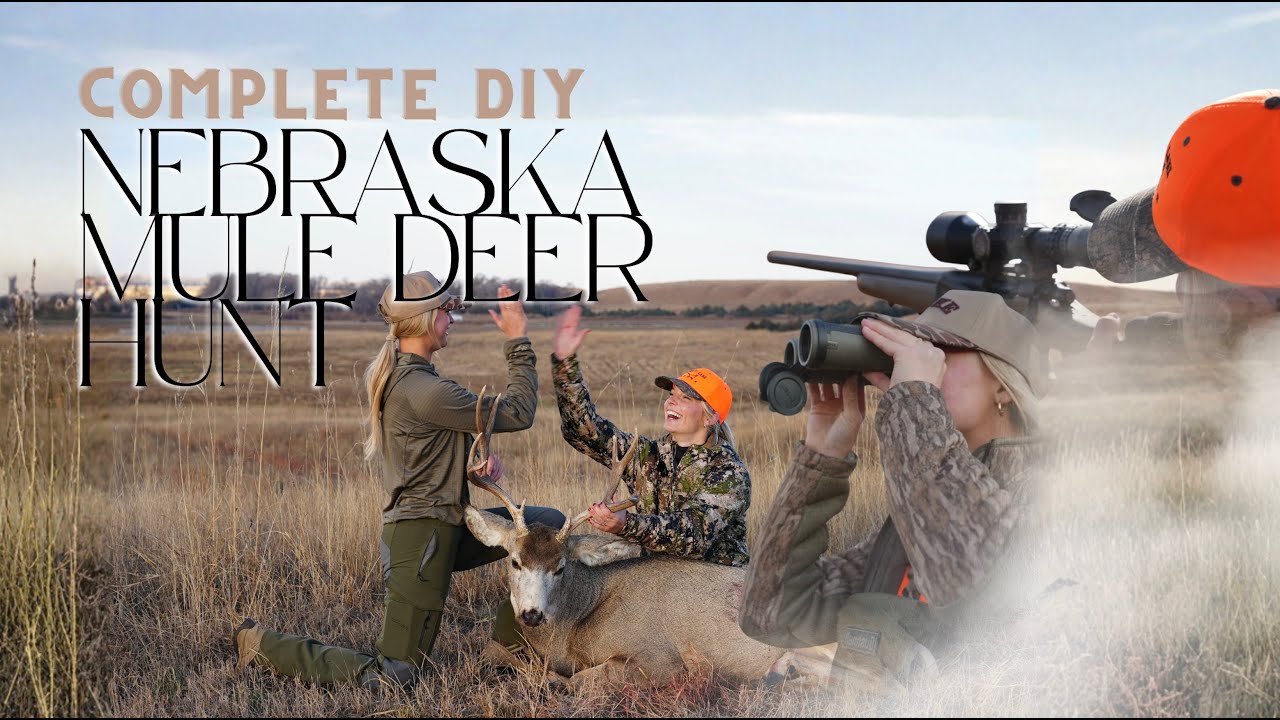 My FIRST Nebraska Mule Deer! Completely DIY!