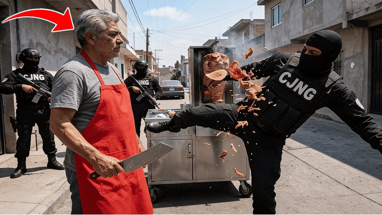 El CJNG Fue a Cobrar Piso a un Taquero &mdash; No Sab&iacute;an Qui&eacute;n Ten&iacute;a el Cuchillo