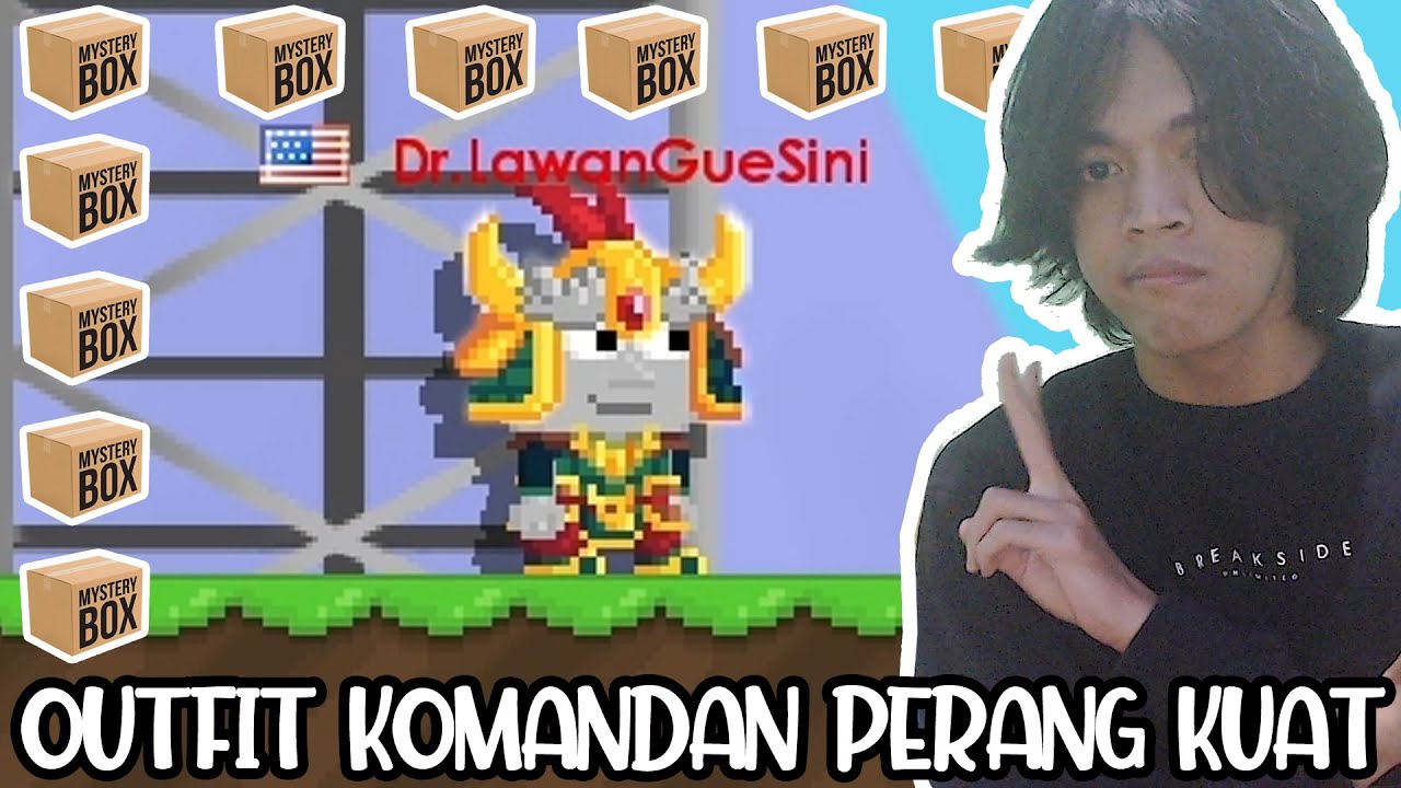 SAYA KOMANDAN PERANG !! SET PERANG GT - GROWTOPIA INDONESIA