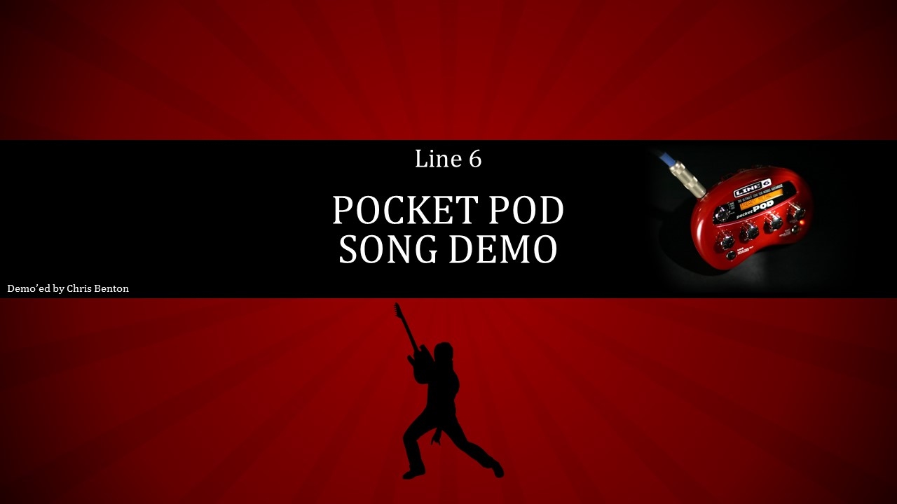 Line 6 Pocket Pod - Song Demo