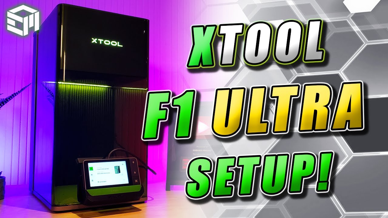 xTool F1 ULTRA — распаковка, настройка, функции, обновления и аксессуары!